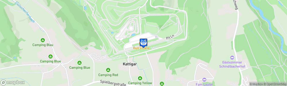 Static Map of Red Bull Ring Spielberg