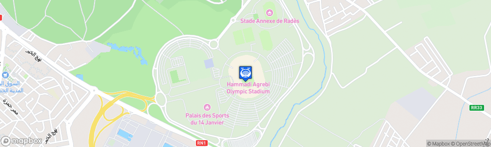 Stade olympique de Radès • OStadium.com