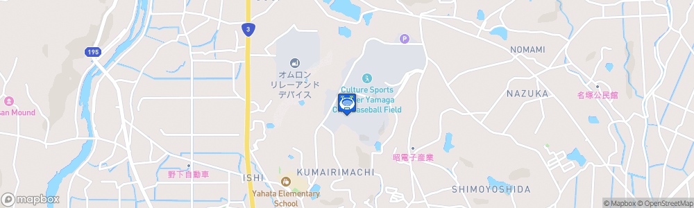 Static Map of Yamaga Gymnasium
