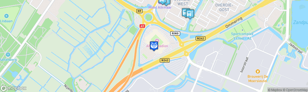 Static Map of AFAS Stadion