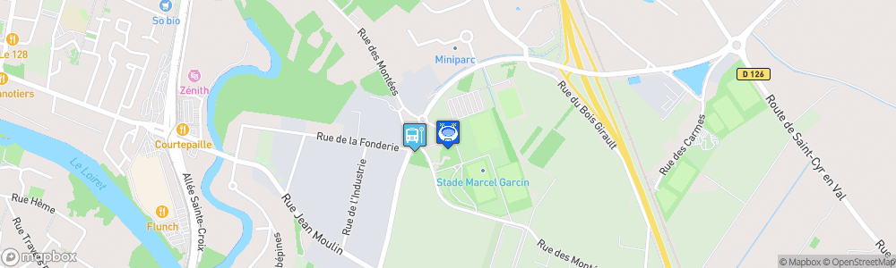 Static Map of Stade Marcel-Garcin