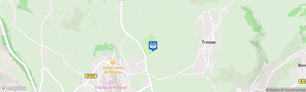 Static Map of Stade Victor-Reignier