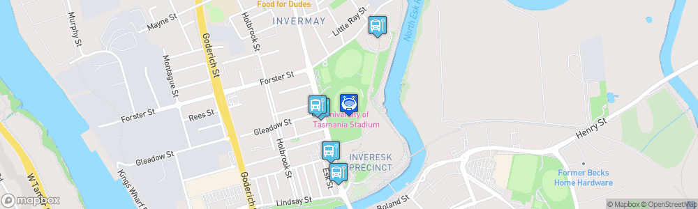 Static Map of York Park